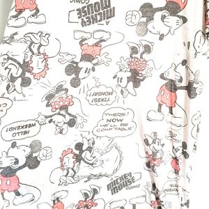 Vintage Mickey and Minnie mouse long sleep shirt